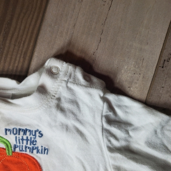 Gymboree 12-18m Mommy's Little Pumpkin Onesie Bodysuit 100% Cotton EUC - Picture 4 of 10